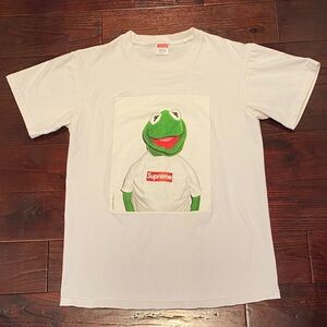 Auth Supreme Kermit The Frog Large T-Shirt